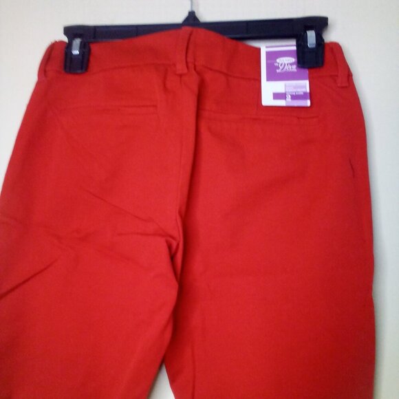 Old Navy The Diva Jeans Women 2 Skinny Ankle Red - Picture 11 of 14